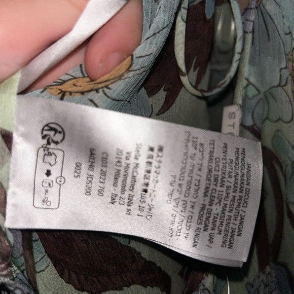 Stella McCartney garden print frill asymmetrical sundress - Picture 11 of 11